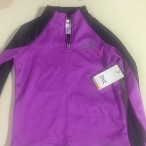 Everlast sport long sleeve zip pullover kids s 6